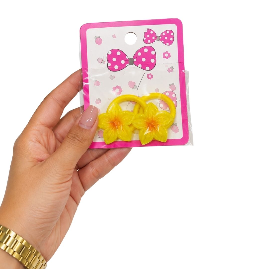 Kit Infantil De 02 Mini Elástico Pcte C/ 10unid