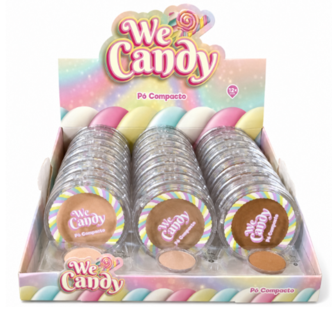 Pó Compacto We Candy Vivai 1257.1.1 - Box c/ 24unid