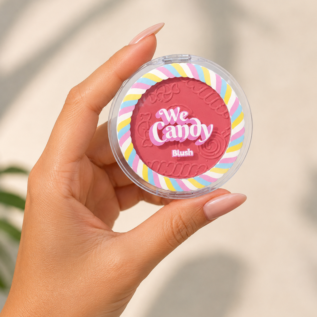Blush Compacto We Candy Vivai 4124.1.1 - Kit c/ 04 unid