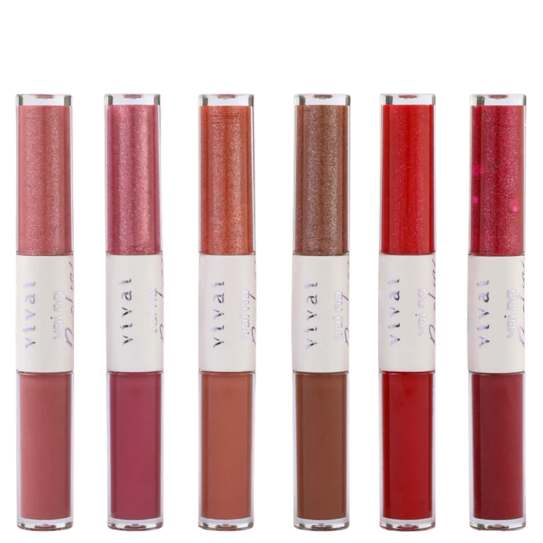 Duo Batom e Gloss Vai Na Bolsa Vivai 3312.1.1 - Kit c/ 06unid
