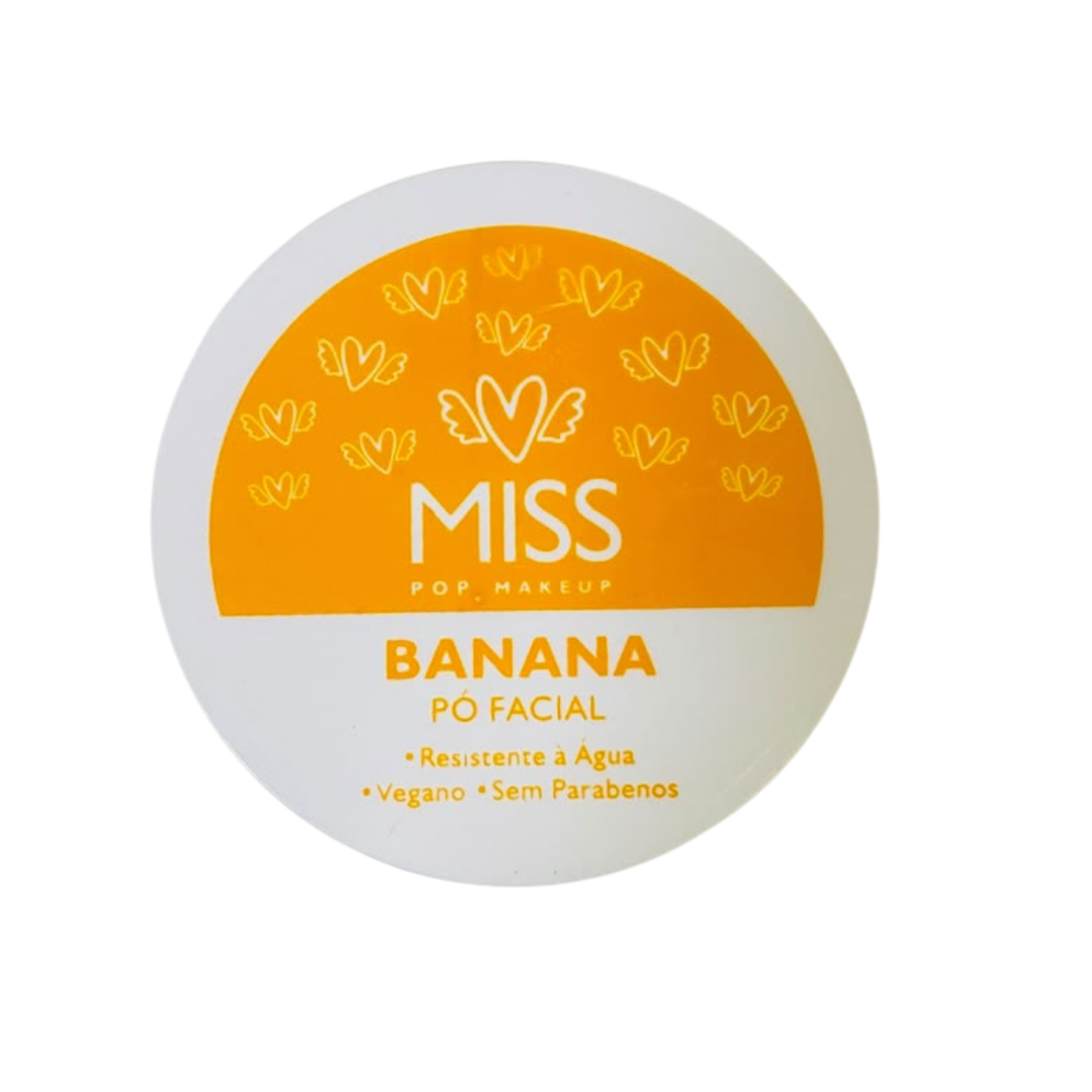 Pó Banana Miss Pop Makeup - Box c/ 12unid