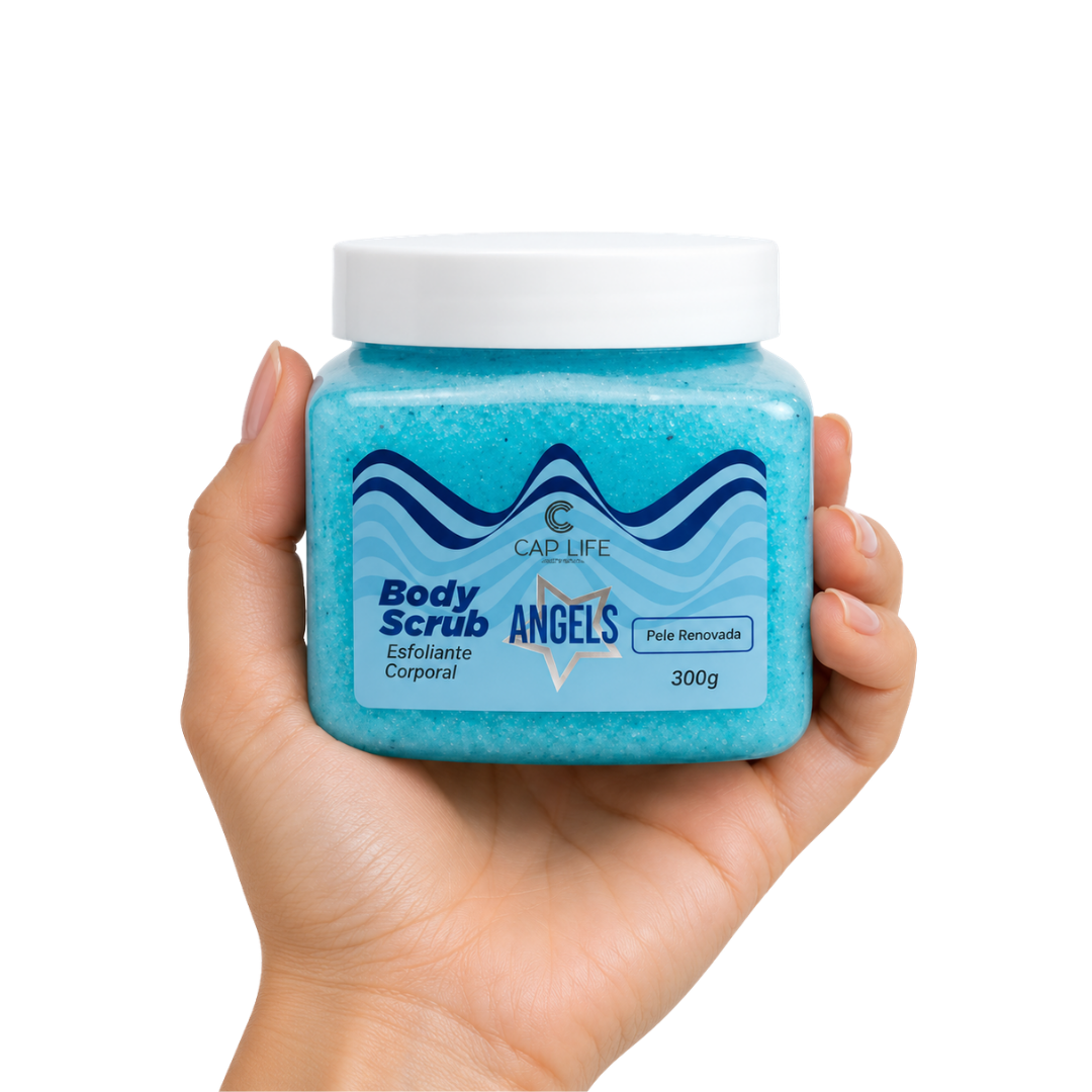 Kit Spa em Casa Angels 3 Itens + Body Splash Cap Life
