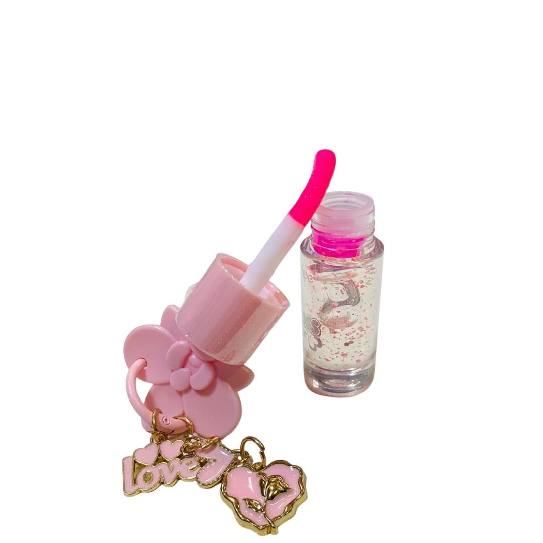 Lip Gloss Chaveirinho Love Pink Grape PG0009 - Box c/ 24 unid
