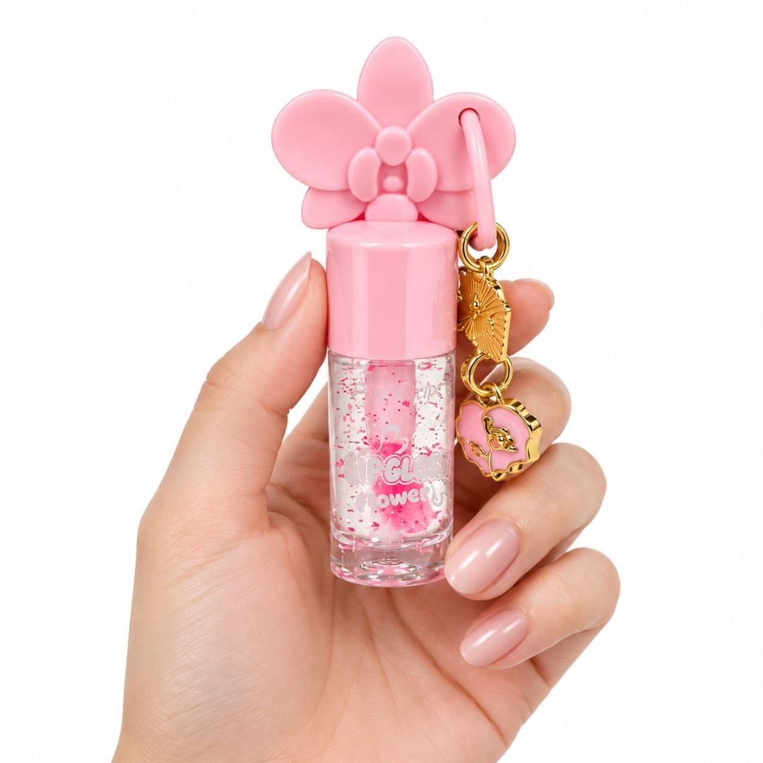 Lip Gloss Chaveirinho Love Pink Grape PG0009 - Box c/ 24 unid