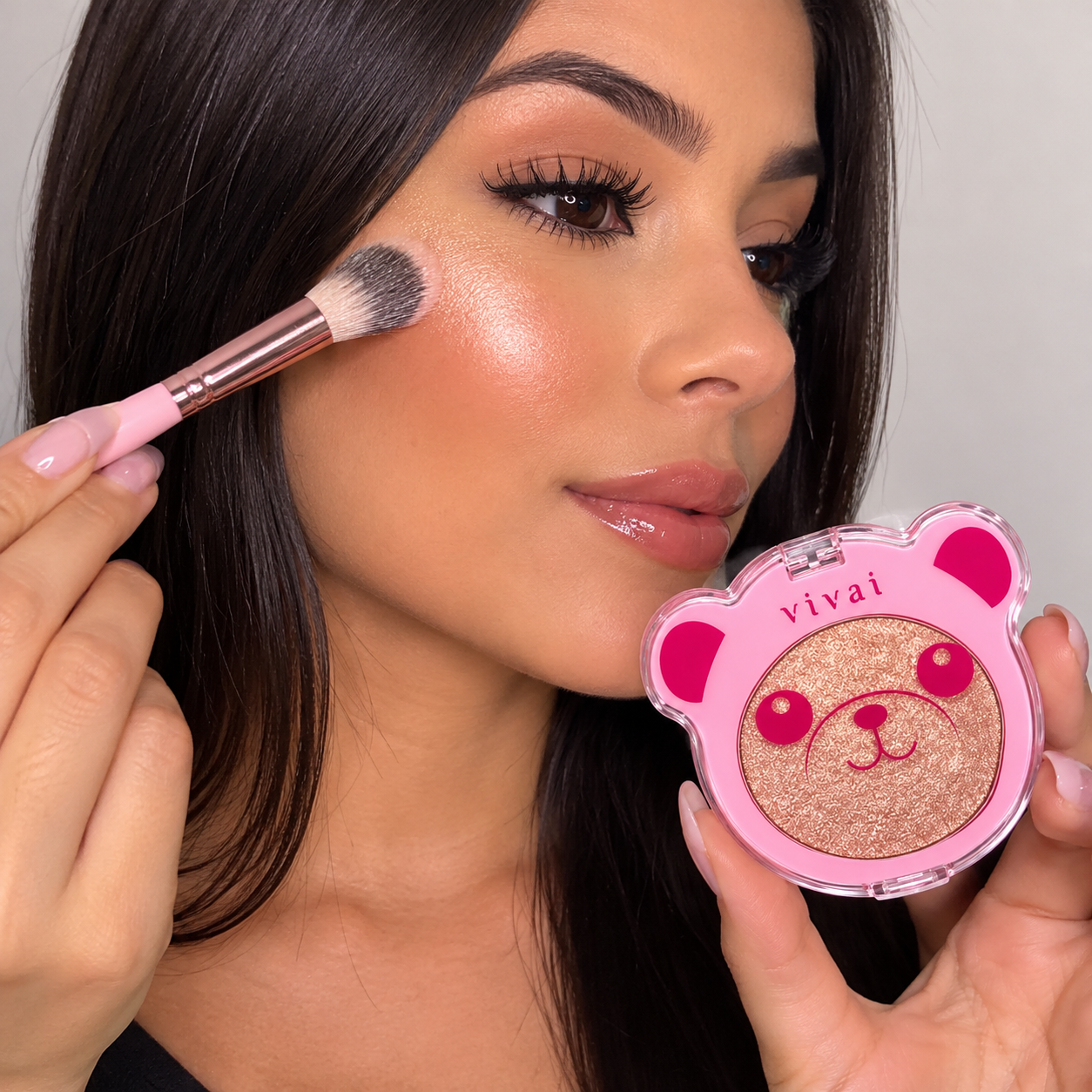 Paleta de Iluminador Teddy Vivai 1115.1.1