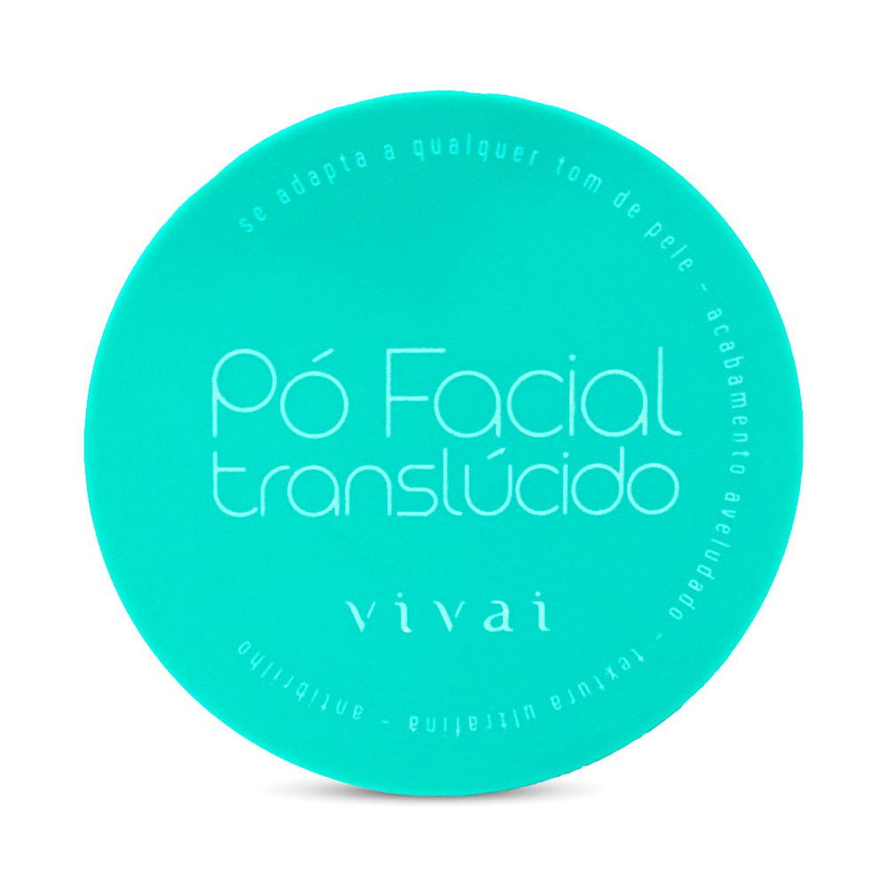 Pó Facial Translúcido Vivai 1002.1.1 - Box c/ 18 unid