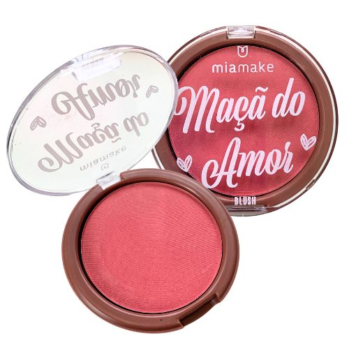 Blush Maçã do Amor Mia Make 220 – Kit c/ 03 unid