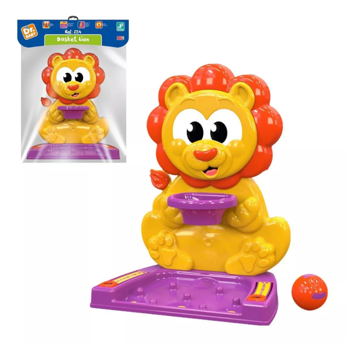 Brinquedo Didático Basket Lion