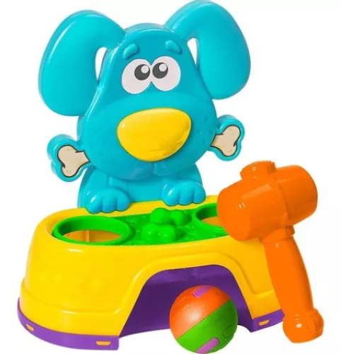 Brinquedo Educativo Bate Dog Martelo