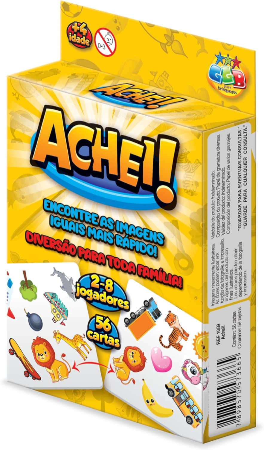 Jogo Achei 56 Cards