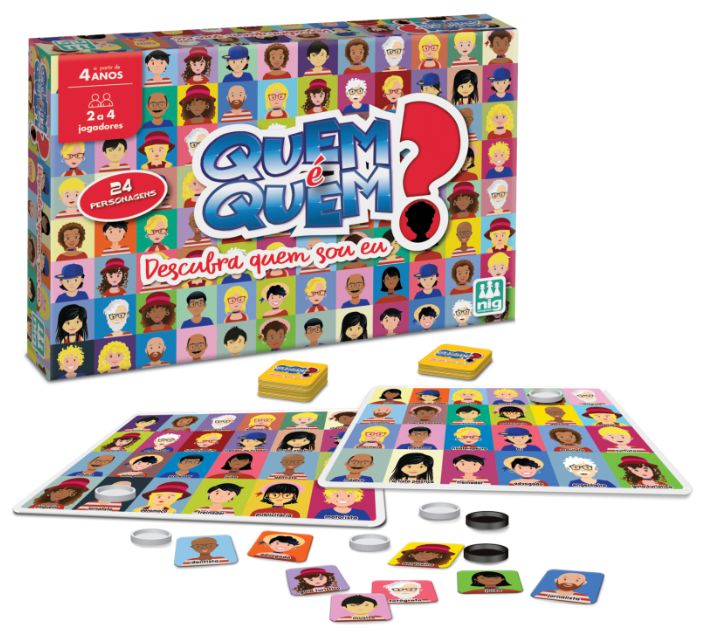 Jogo Quem é Quem? Descubra quem sou eu