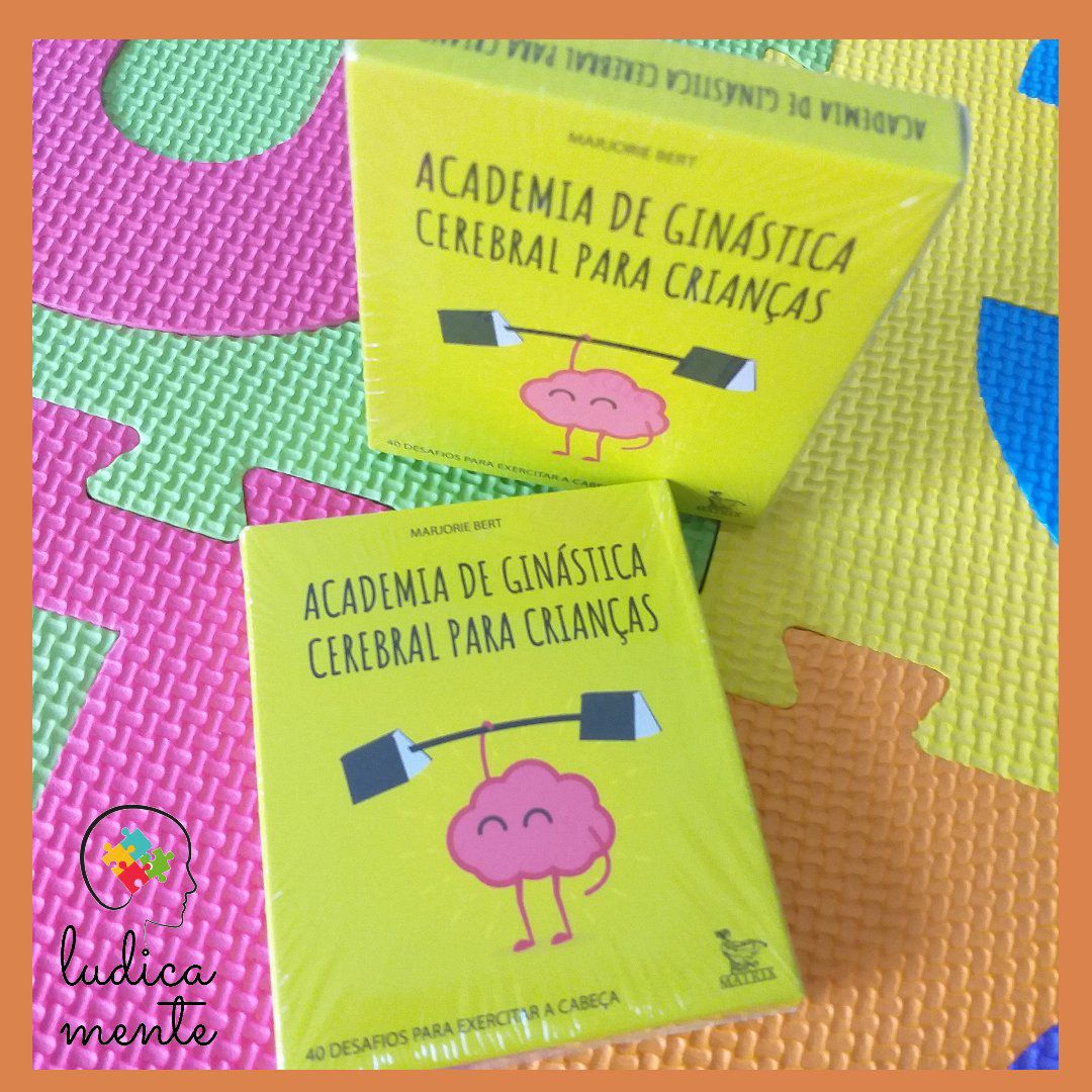 Livro-Caixinha Academia de ginástica cerebral para crianças