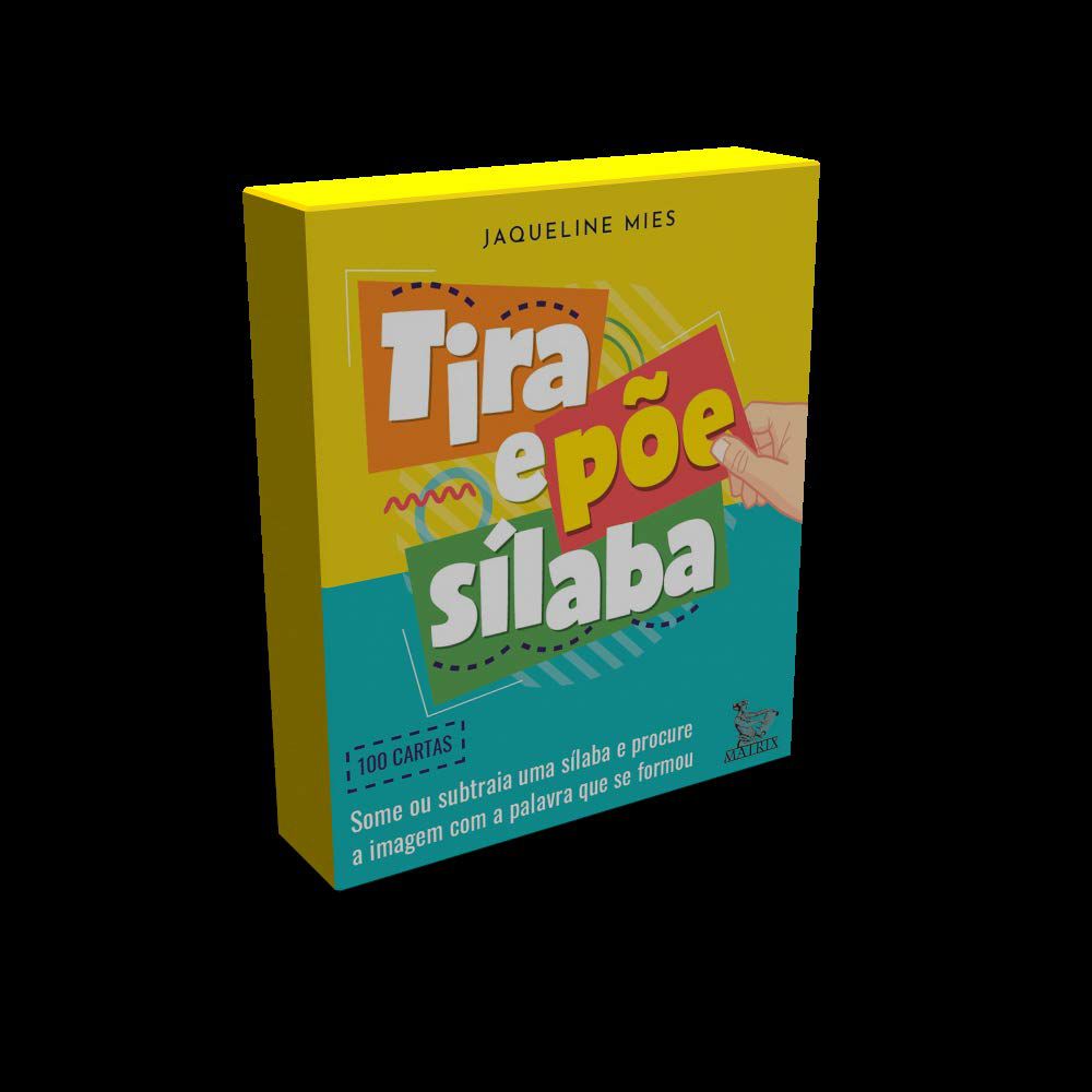 Livro-Caixinha Tira e Põe Sílaba