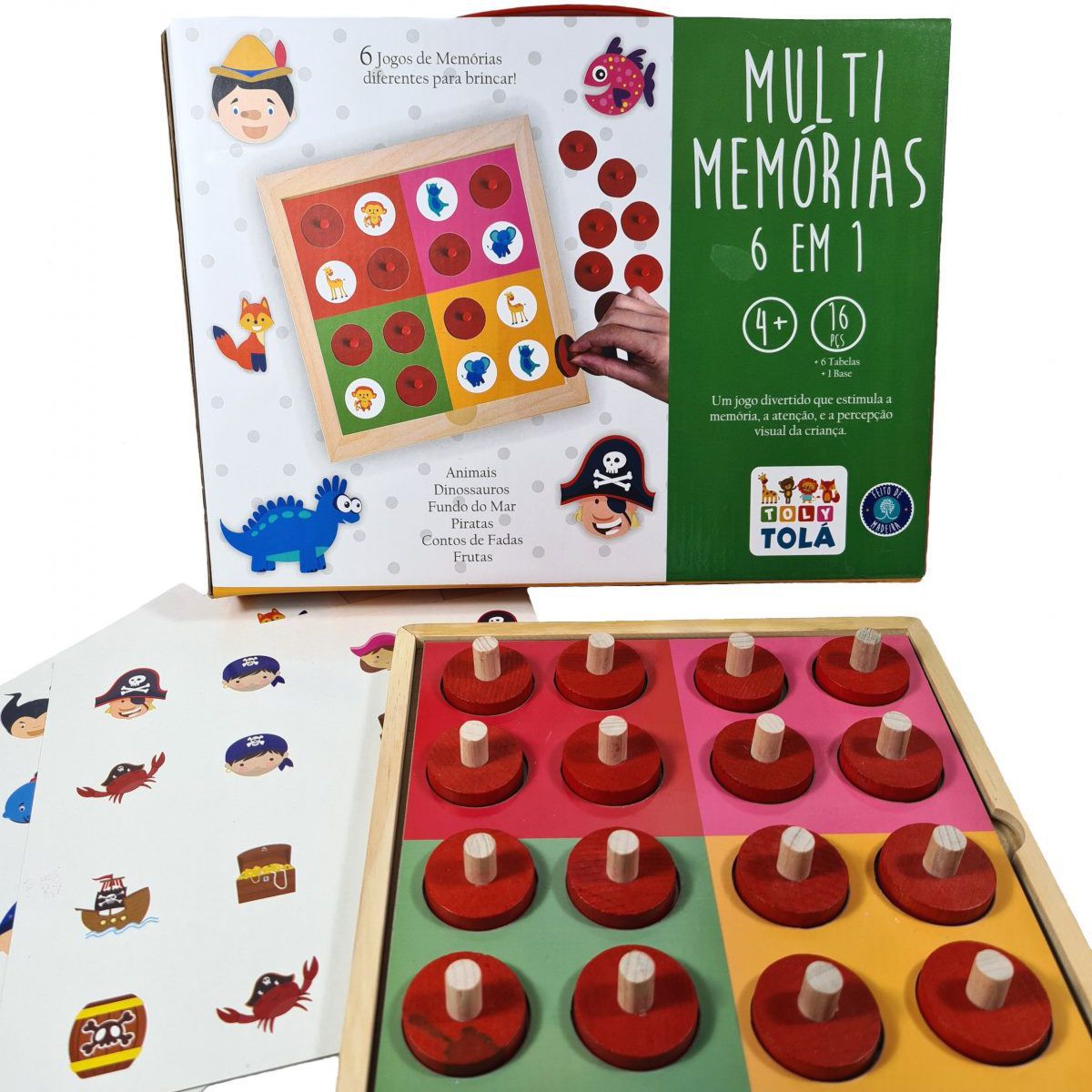 Multi Memórias 6 em 1