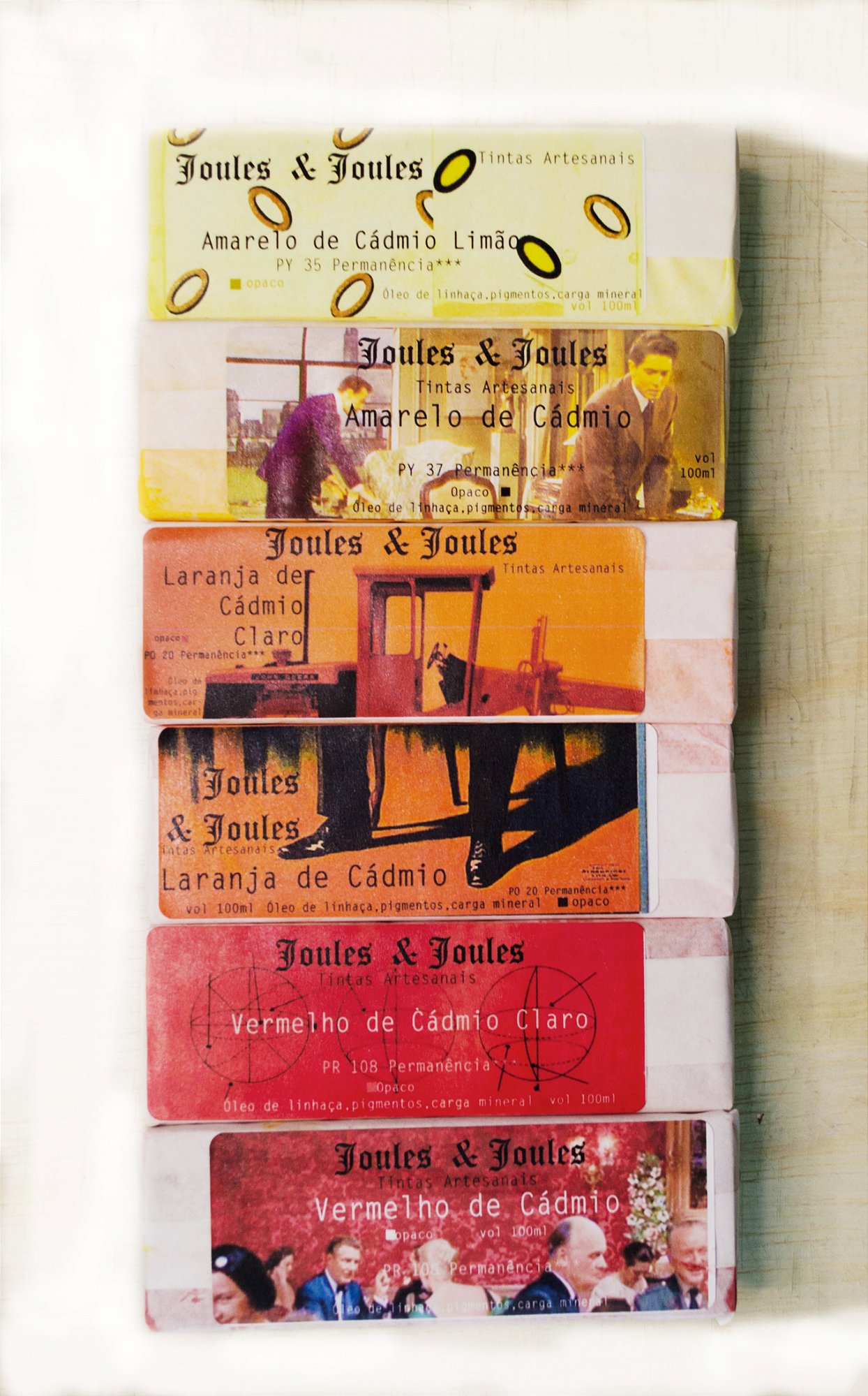 Kit Cádmios | 6 Bastões Joules & Joules