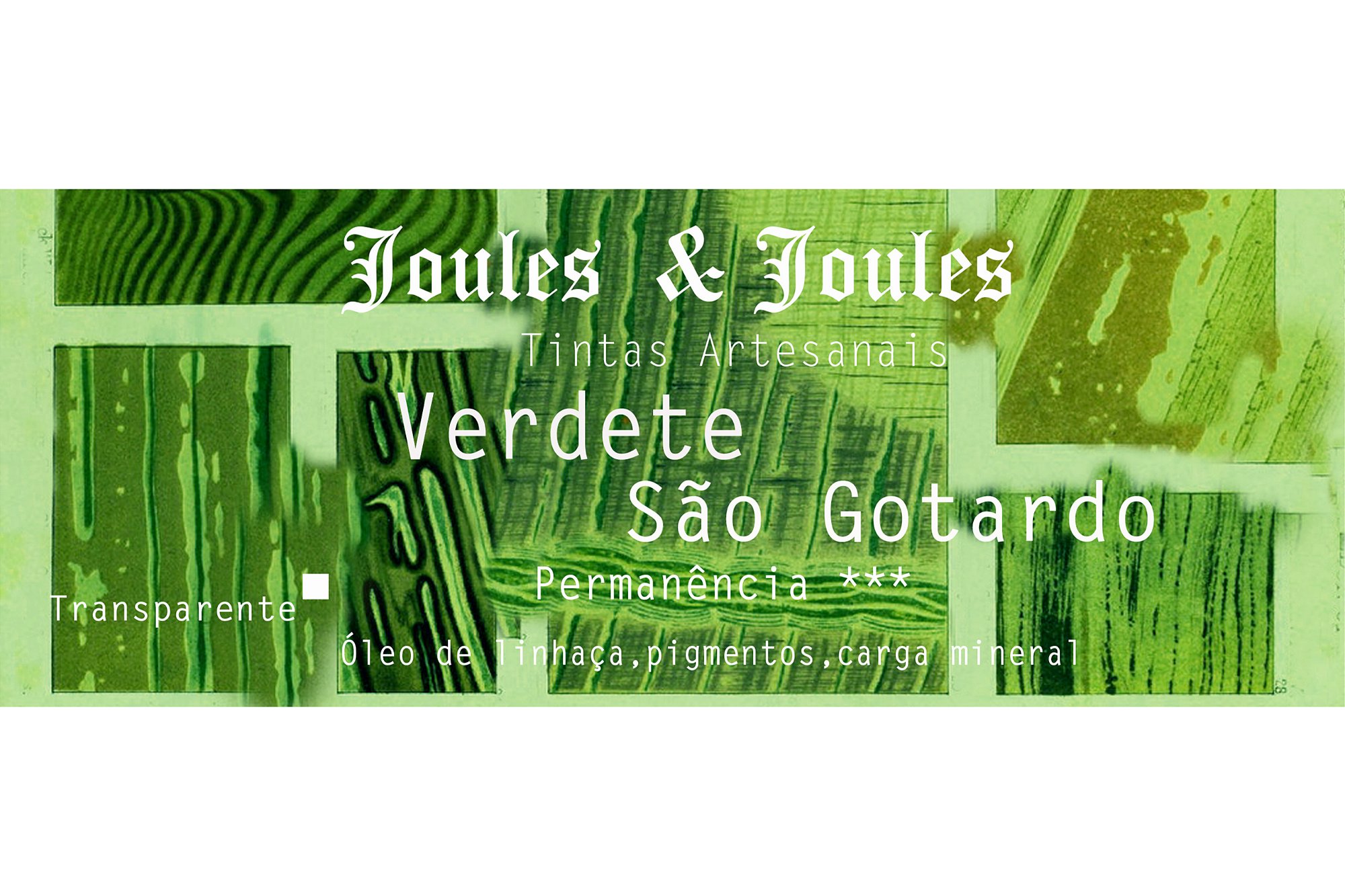 46.t. Tinta a Óleo VERDETE SÃO GOTARDO - PG23 Joules & Joules