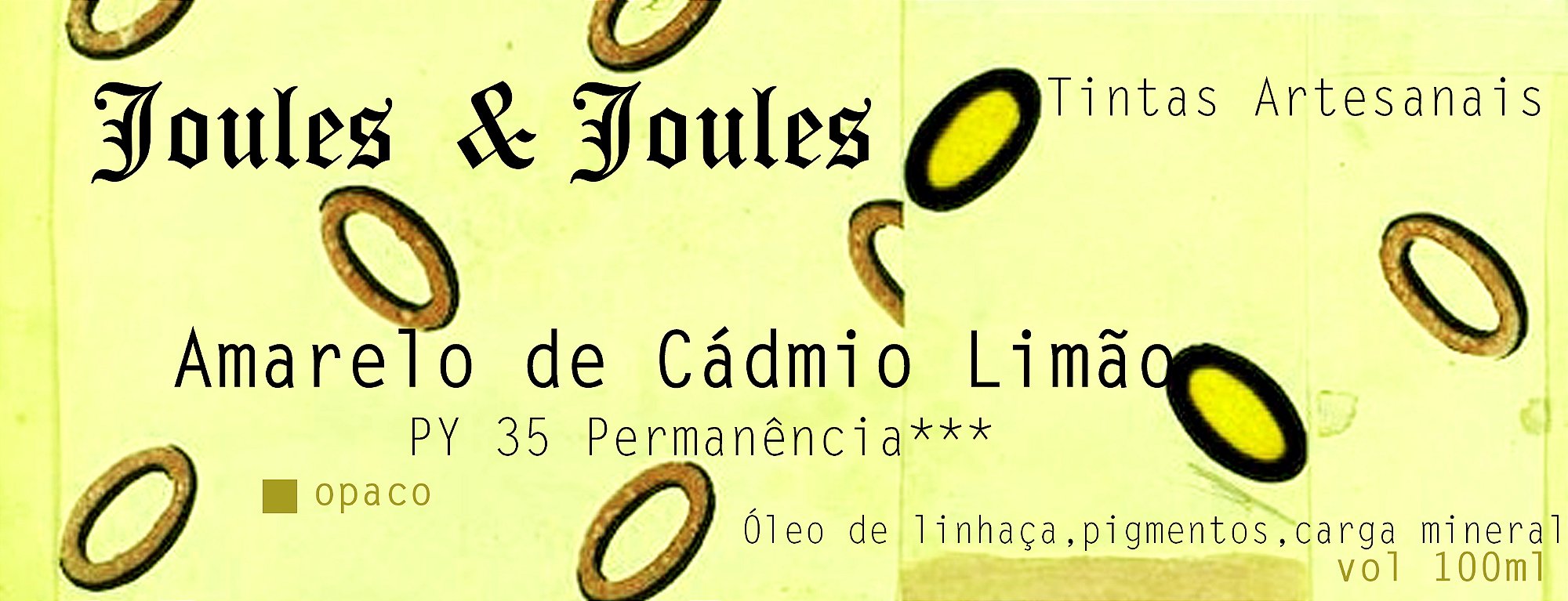 Kit Tinta a Óleo Amarelos | 7 Cores Joules & Joules