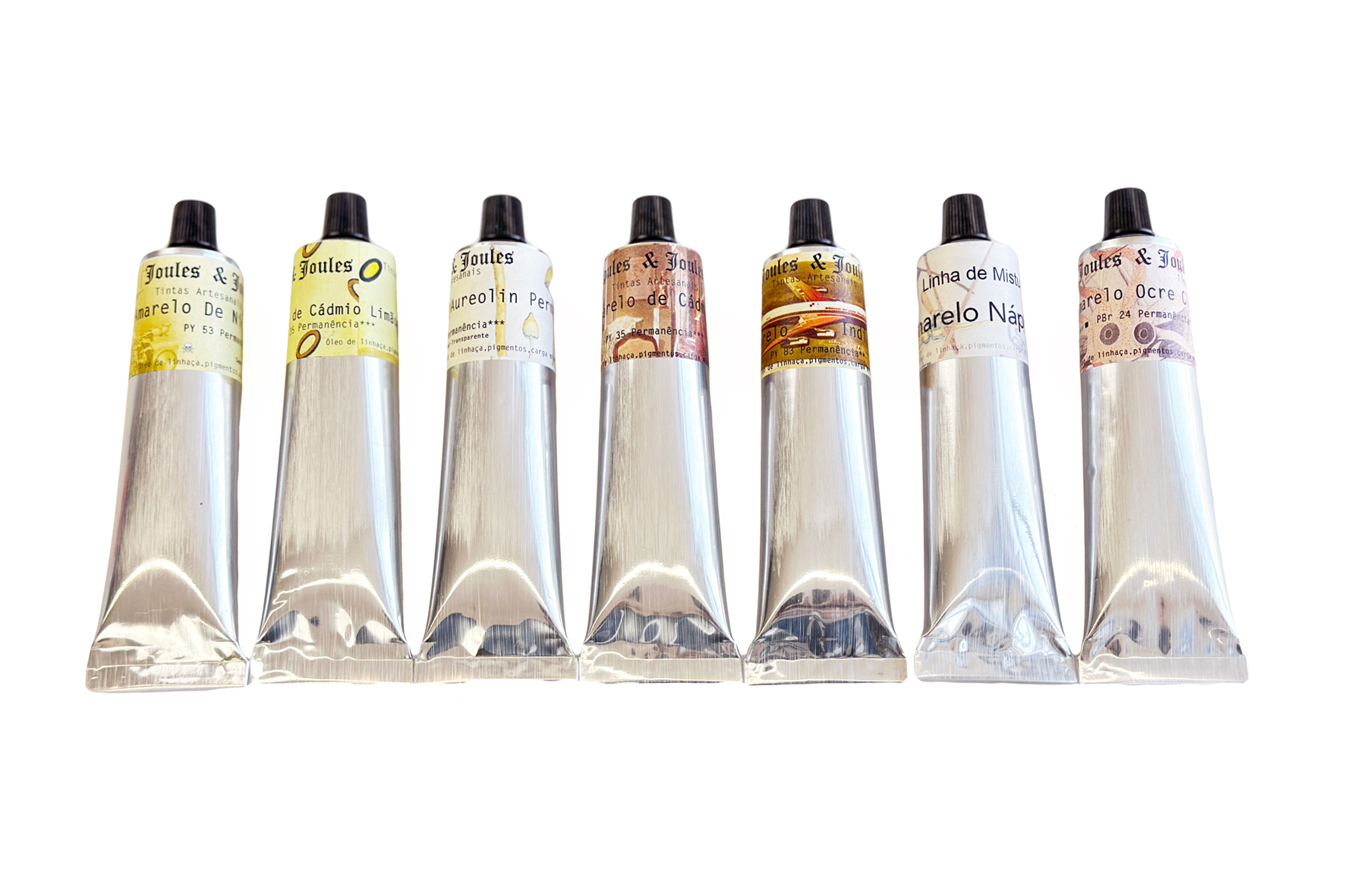 Kit Tinta a Óleo Amarelos | 7 Cores Joules & Joules