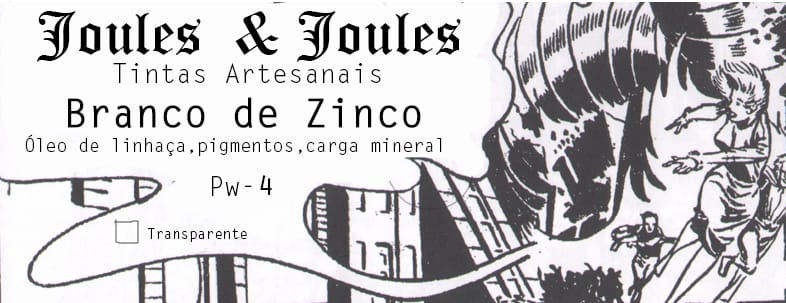 Kit Tinta a Óleo Preto & Branco | 6 Cores Joules & Joules