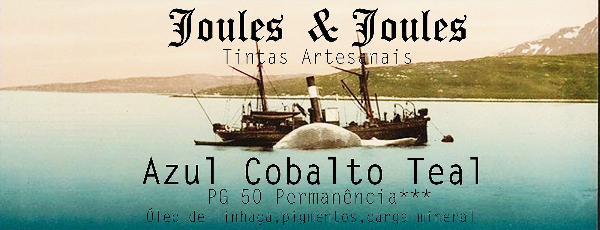 Kit Tinta a Óleo Azuis | 7 Cores Joules & Joules