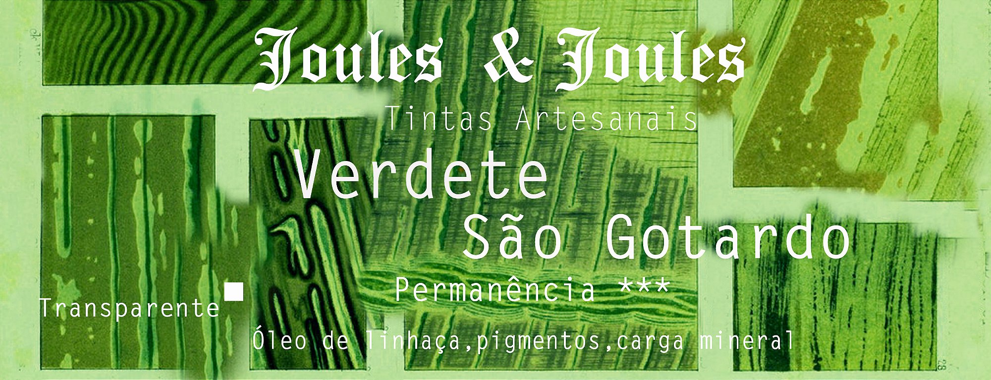 Kit Tinta a Óleo Terras Naturais | 6 Cores Joules & Joules