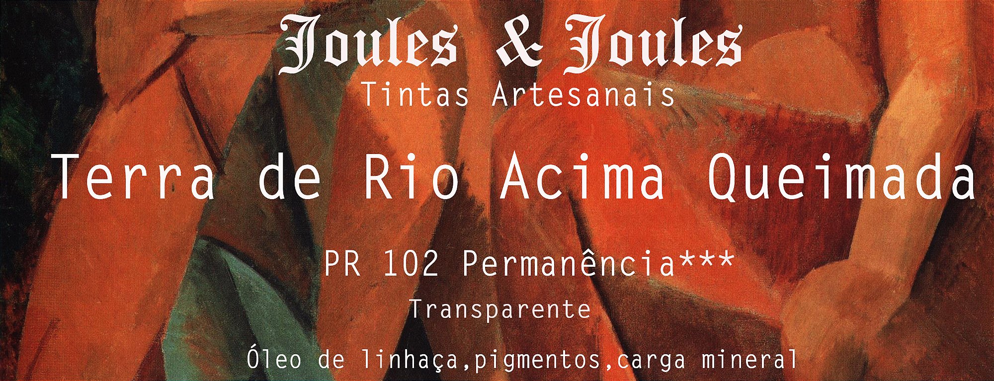 Kit Tinta a Óleo Terras Naturais | 6 Cores Joules & Joules