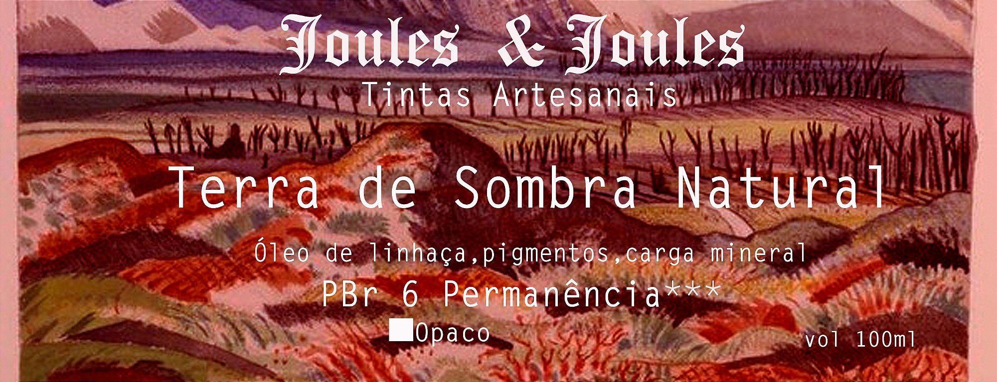 Kit Tinta a Óleo Terras Sintéticas | 6 Cores Joules & Joules