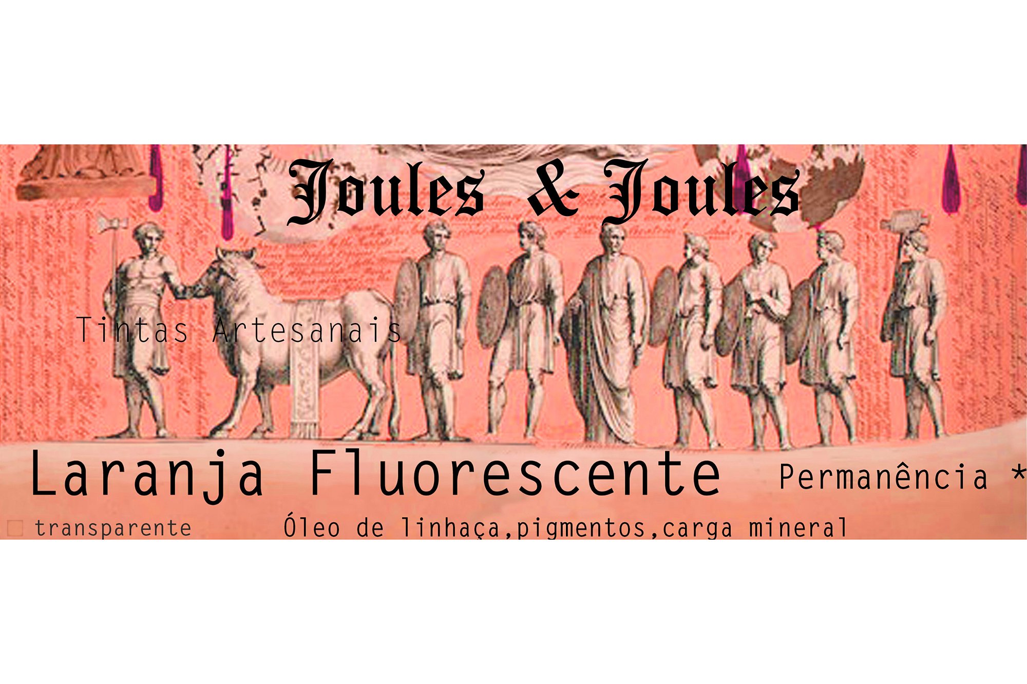 Kit Tinta a Óleo Fluorescentes | 4 Cores Joules & Joules