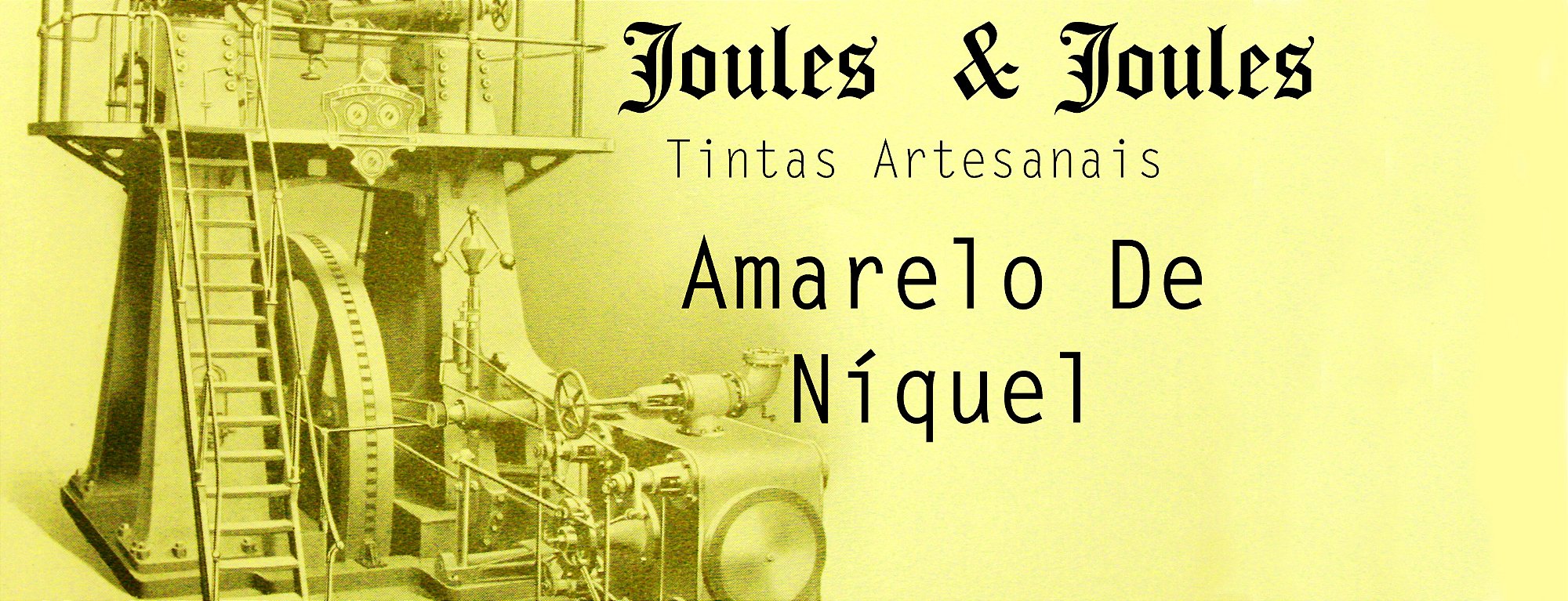 03.p. Pigmento AMARELO DE NÍQUEL Joules & Joules