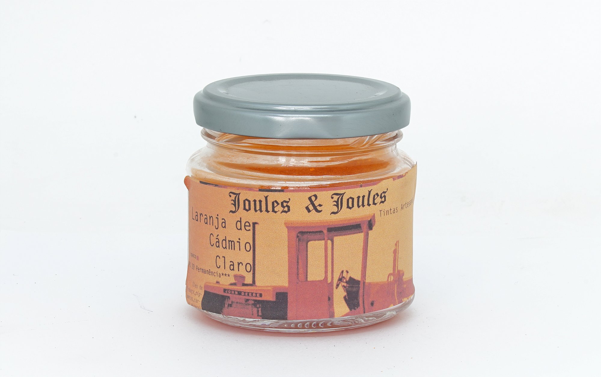 08.p. Pigmento LARANJA DE CADMIO CLARO Joules & Joules