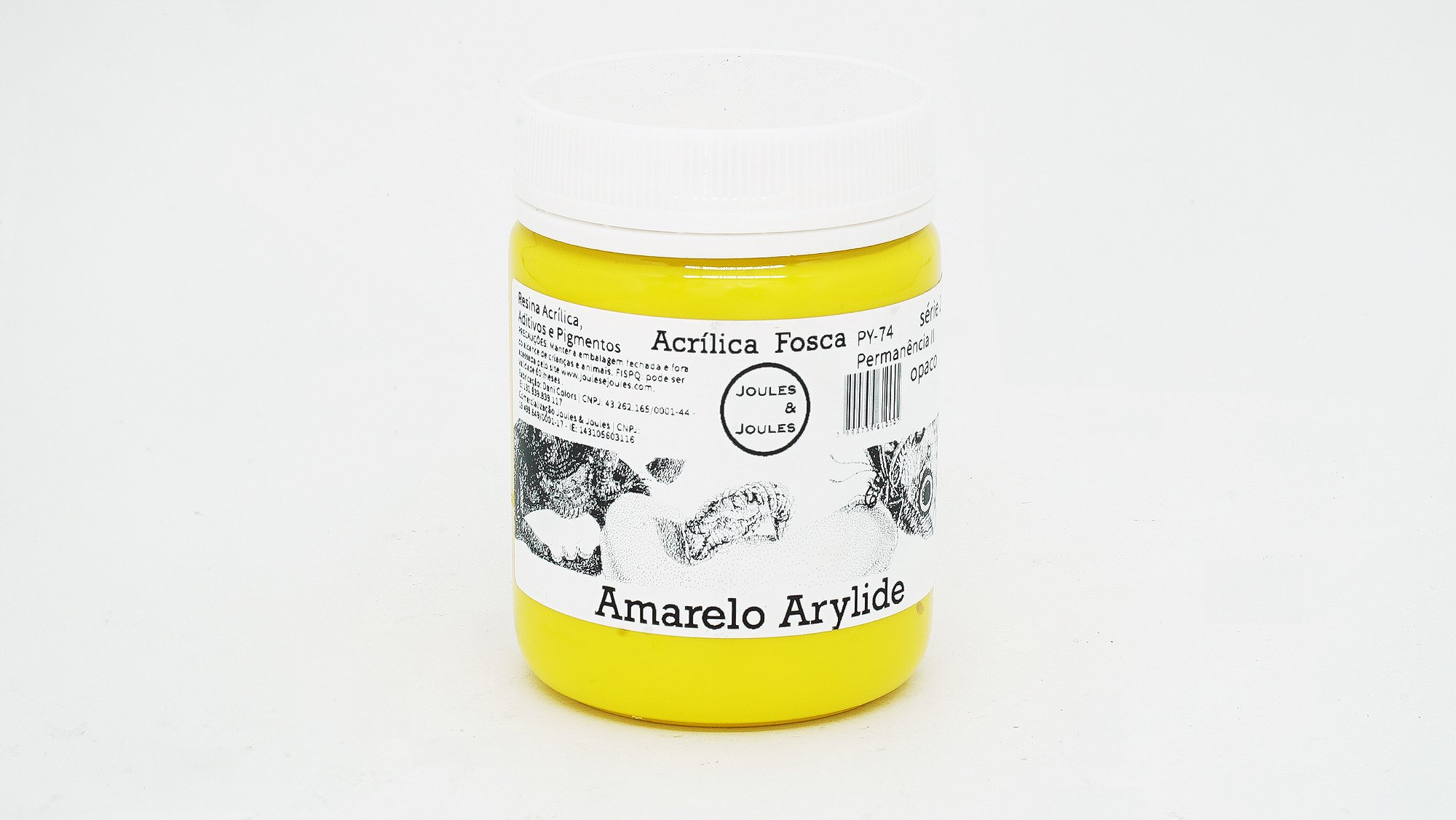 07.a. Acrílica AMARELO ARILYDE - PY74 Joules & Joules