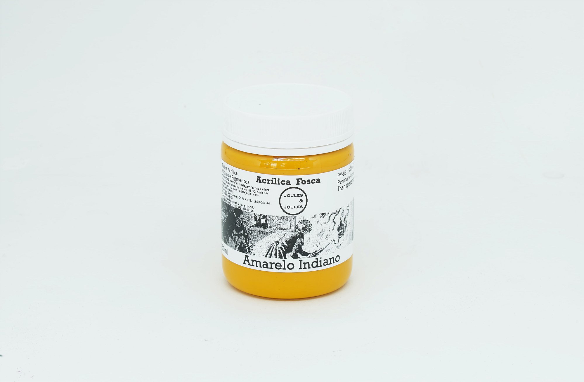 08.a. Acrílica AMARELO INDIANO - PY83 Joules & Joules