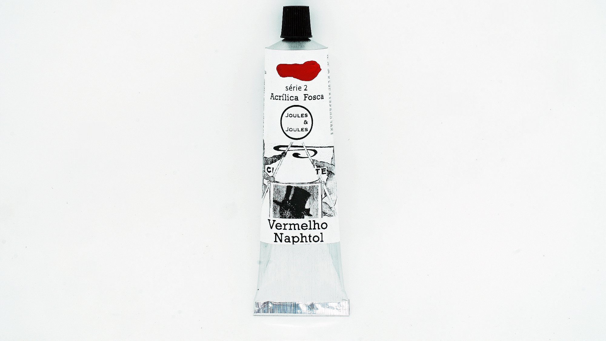 12.a. Acrílica VERMELHO NAPHTOL - PR112 Joules & Joules