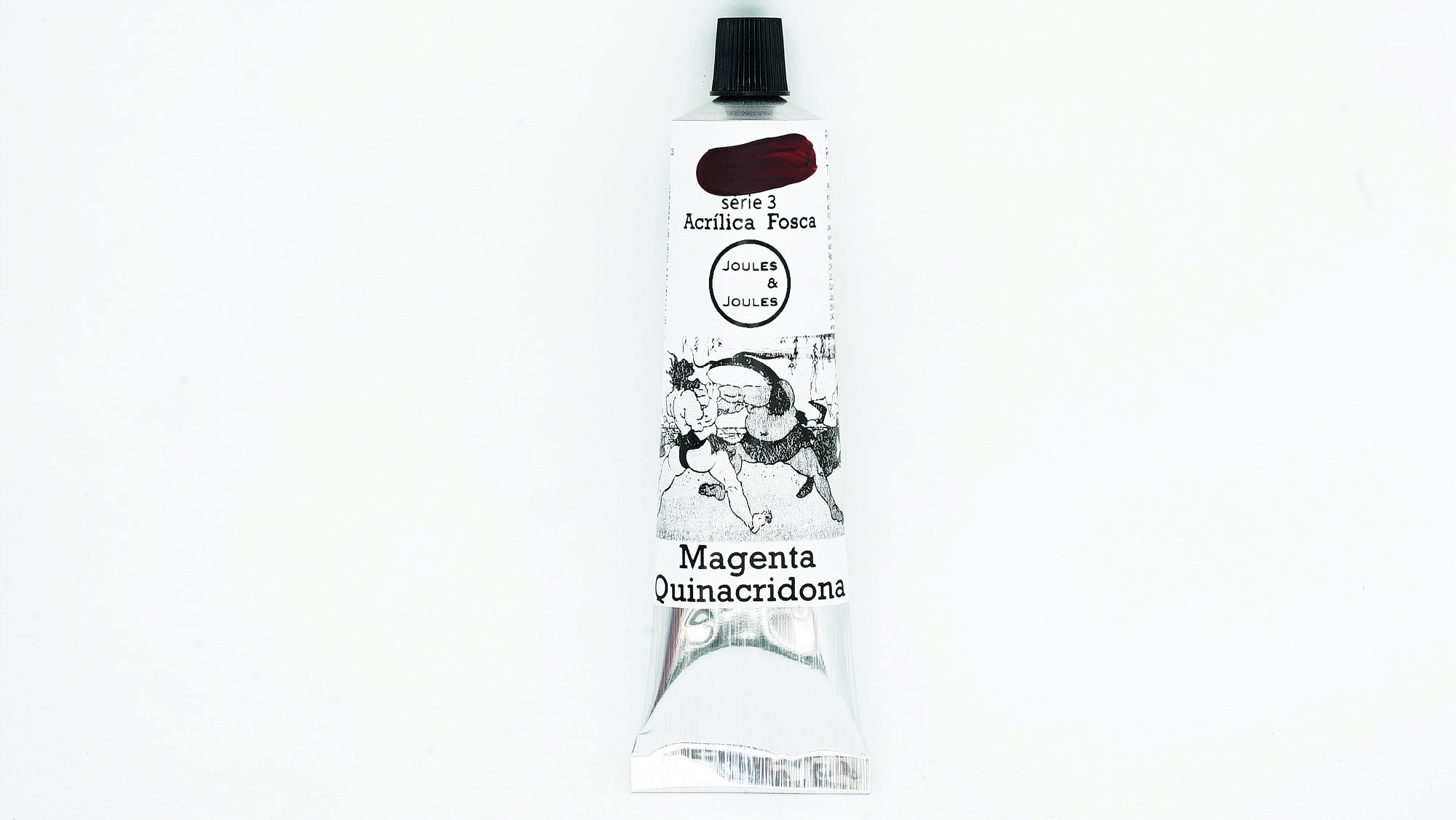 17.a. Acrílica MAGENTA QUINACRIDONA - PR122 Joules & Joules