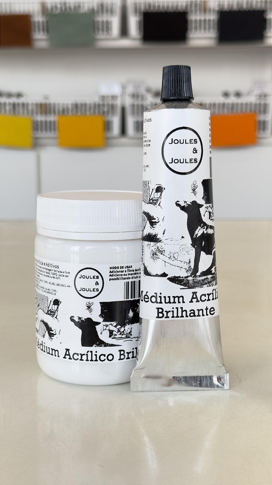Medium Acrílico Brilhante Joules & Joules