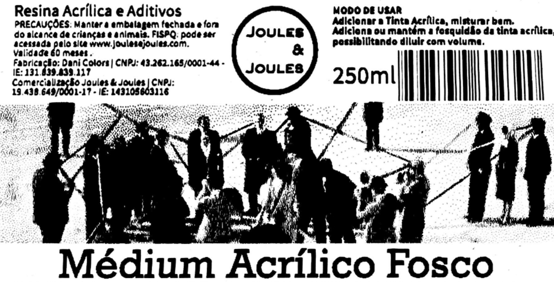 Medium Acrílico Fosco Joules & Joules