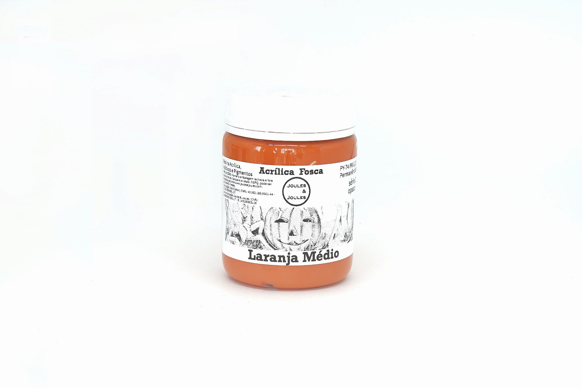 10.a. Acrílica LARANJA MÉDIO Joules & Joules