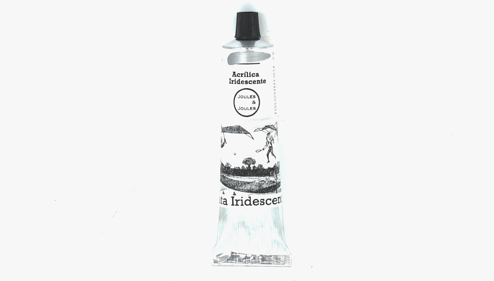 42.a. Acrílica PRATA IRIDESCENTE Joules & Joules