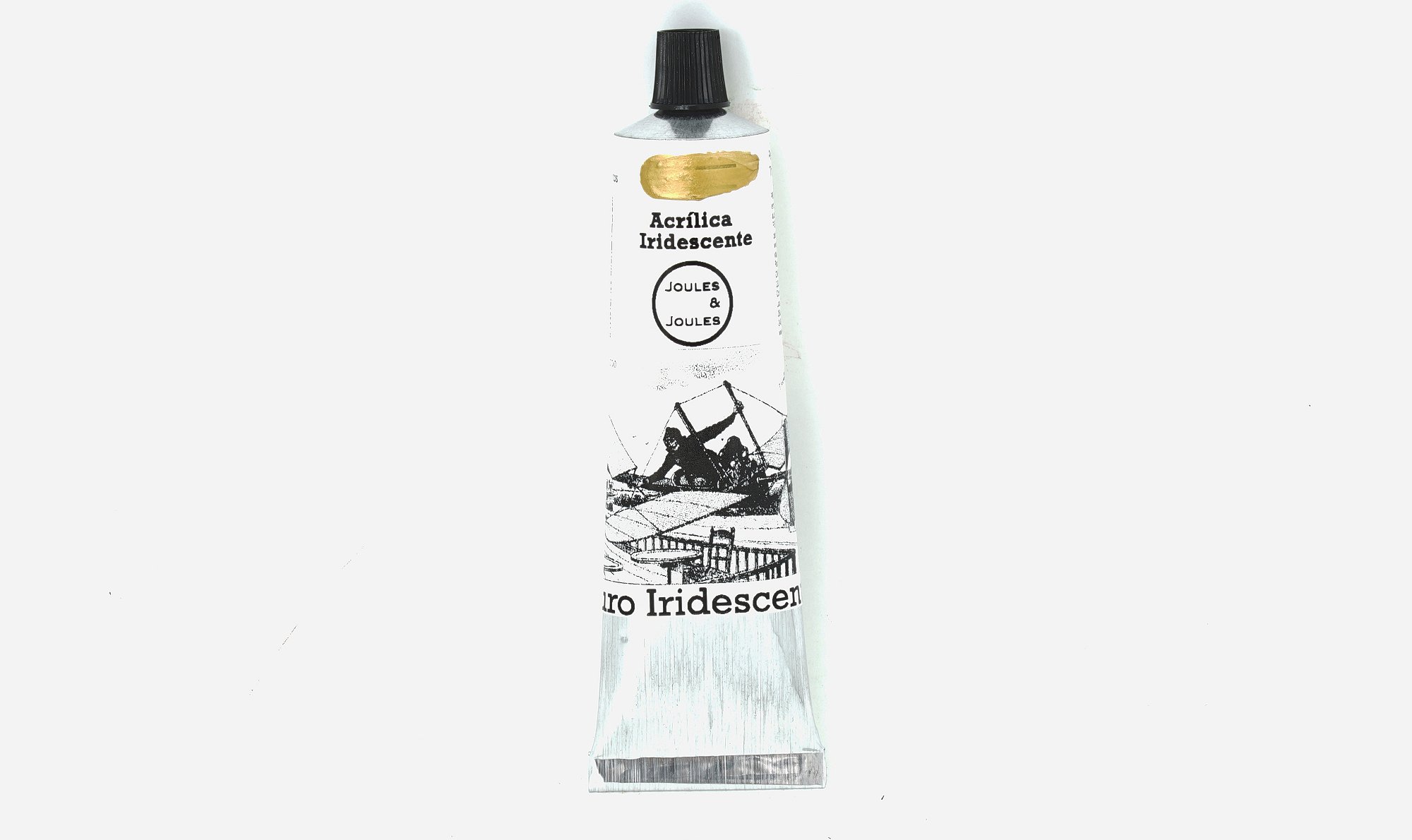 43.a. Acrílica OURO IRIDESCENTE Joules & Joules