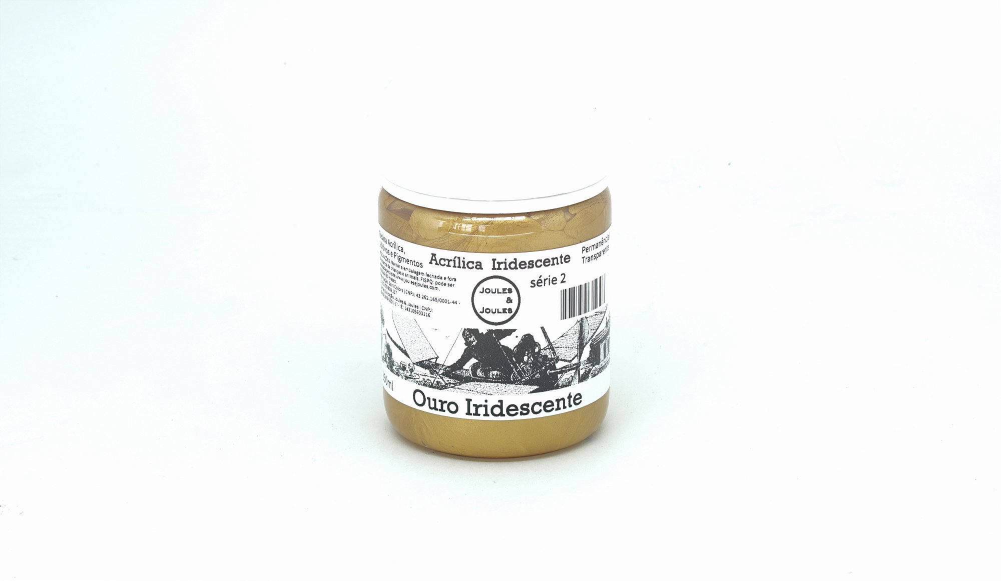 43.a. Acrílica OURO IRIDESCENTE Joules & Joules