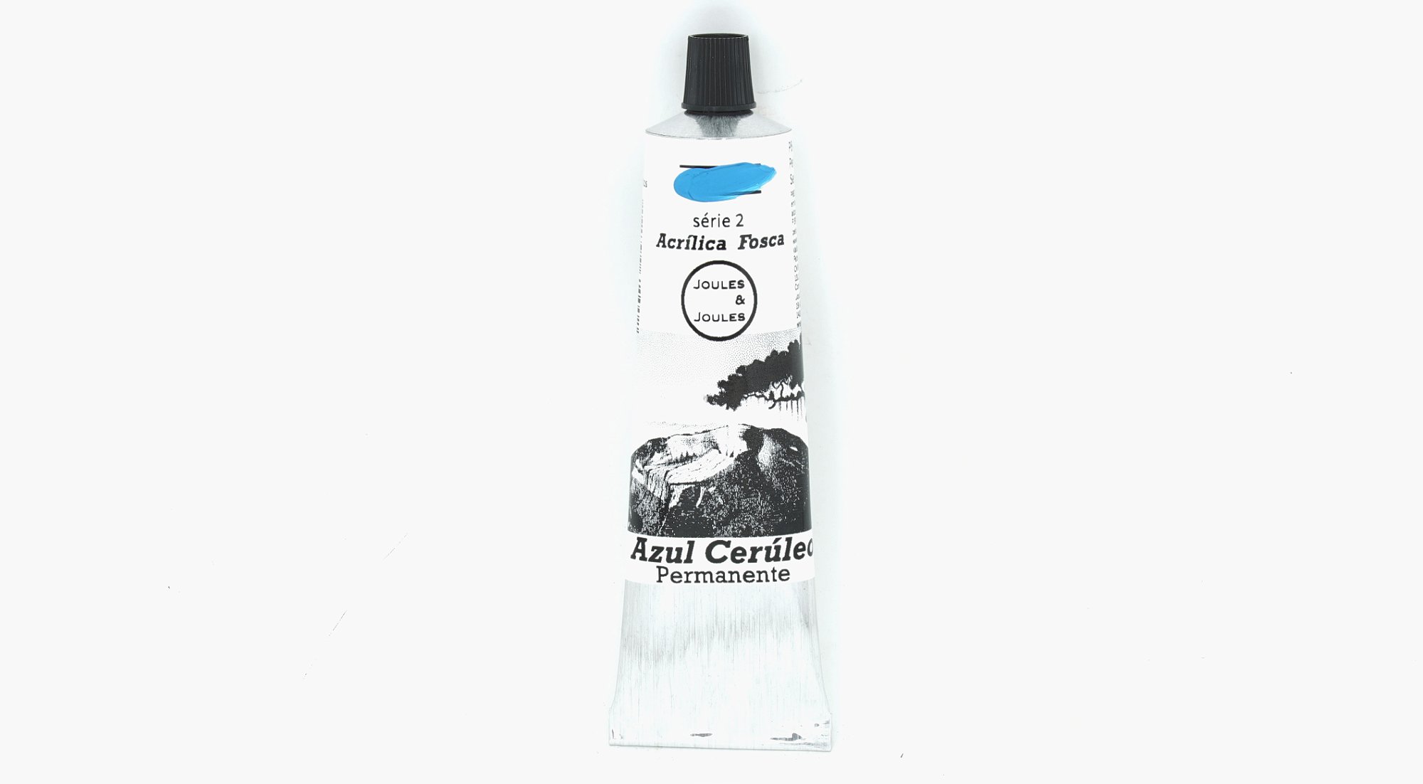 21.a. Acrílica AZUL CERULEO PERMANENTE Joules & Joules