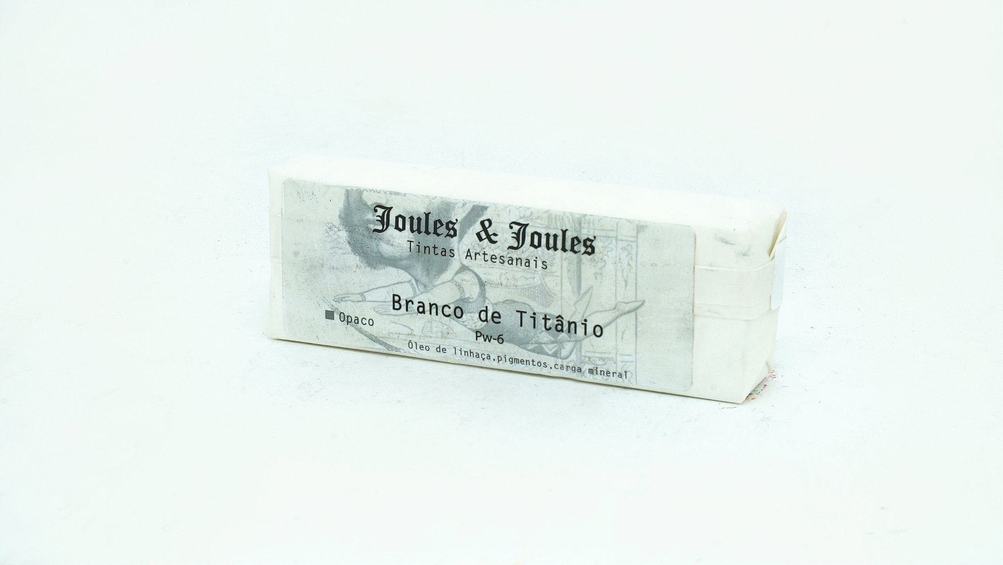 01.b. Bastão a Óleo BRANCO DE TITÂNIO - PW6 Joules & Joules