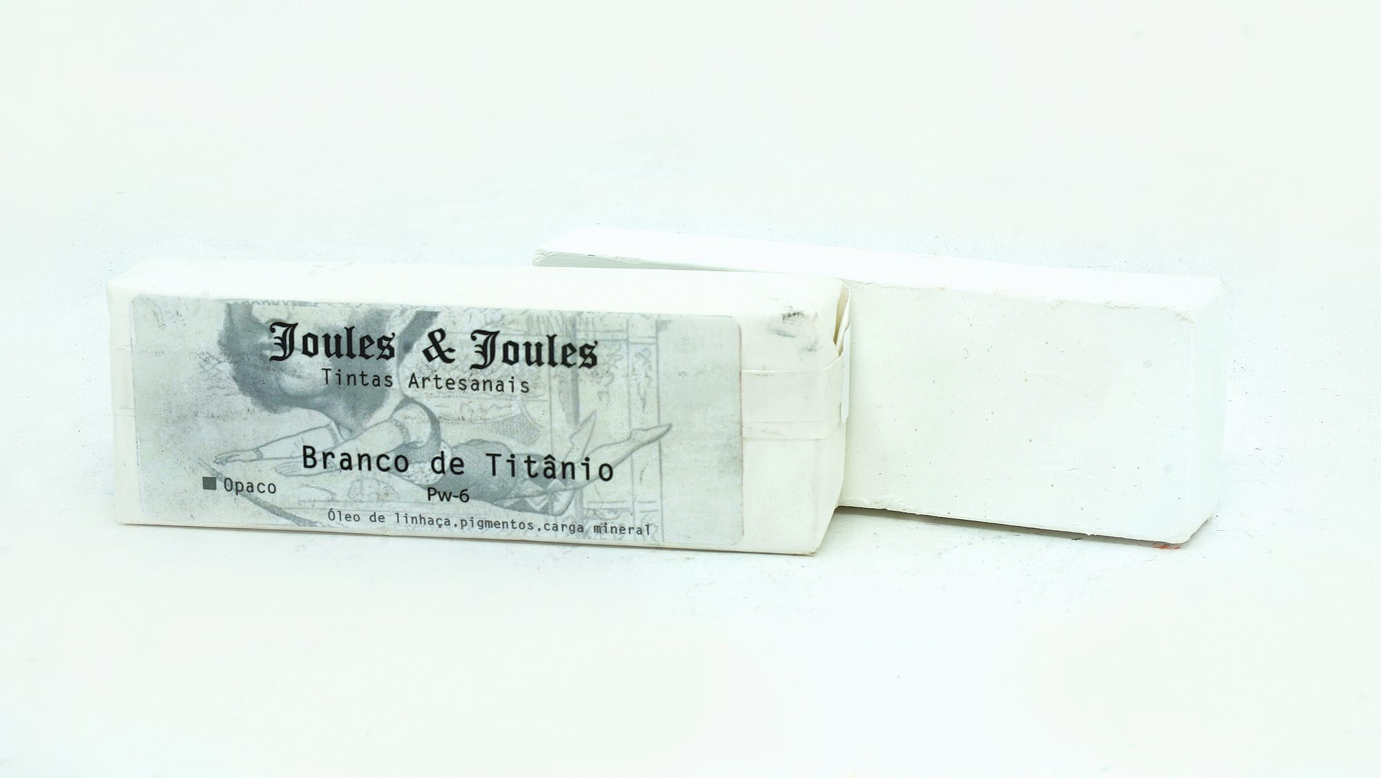 01.b. Bastão a Óleo BRANCO DE TITÂNIO - PW6 Joules & Joules