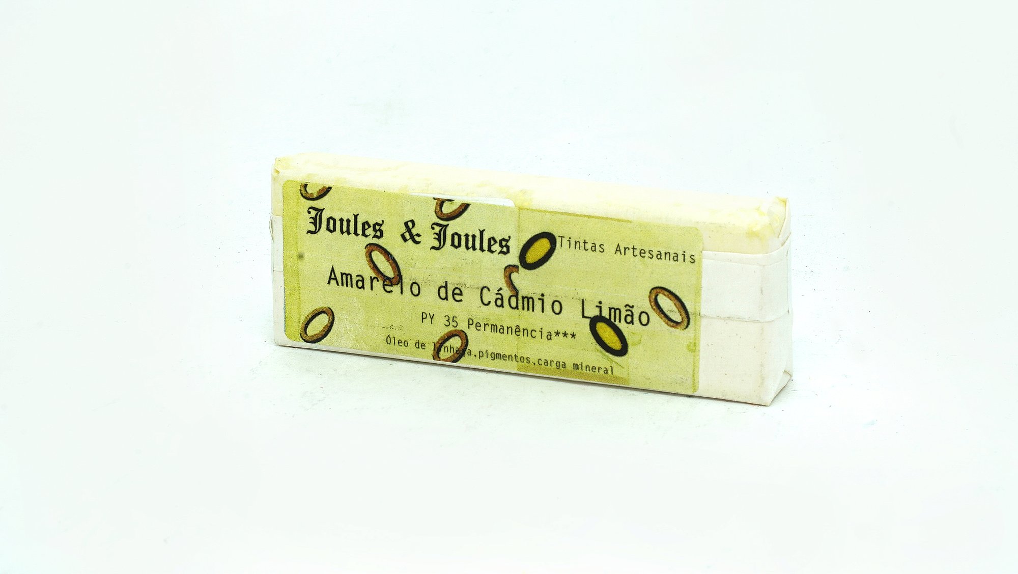 04.b. Bastão a Óleo AMARELO DE CADMIO LIMÃO - PY35 Joules & Joules