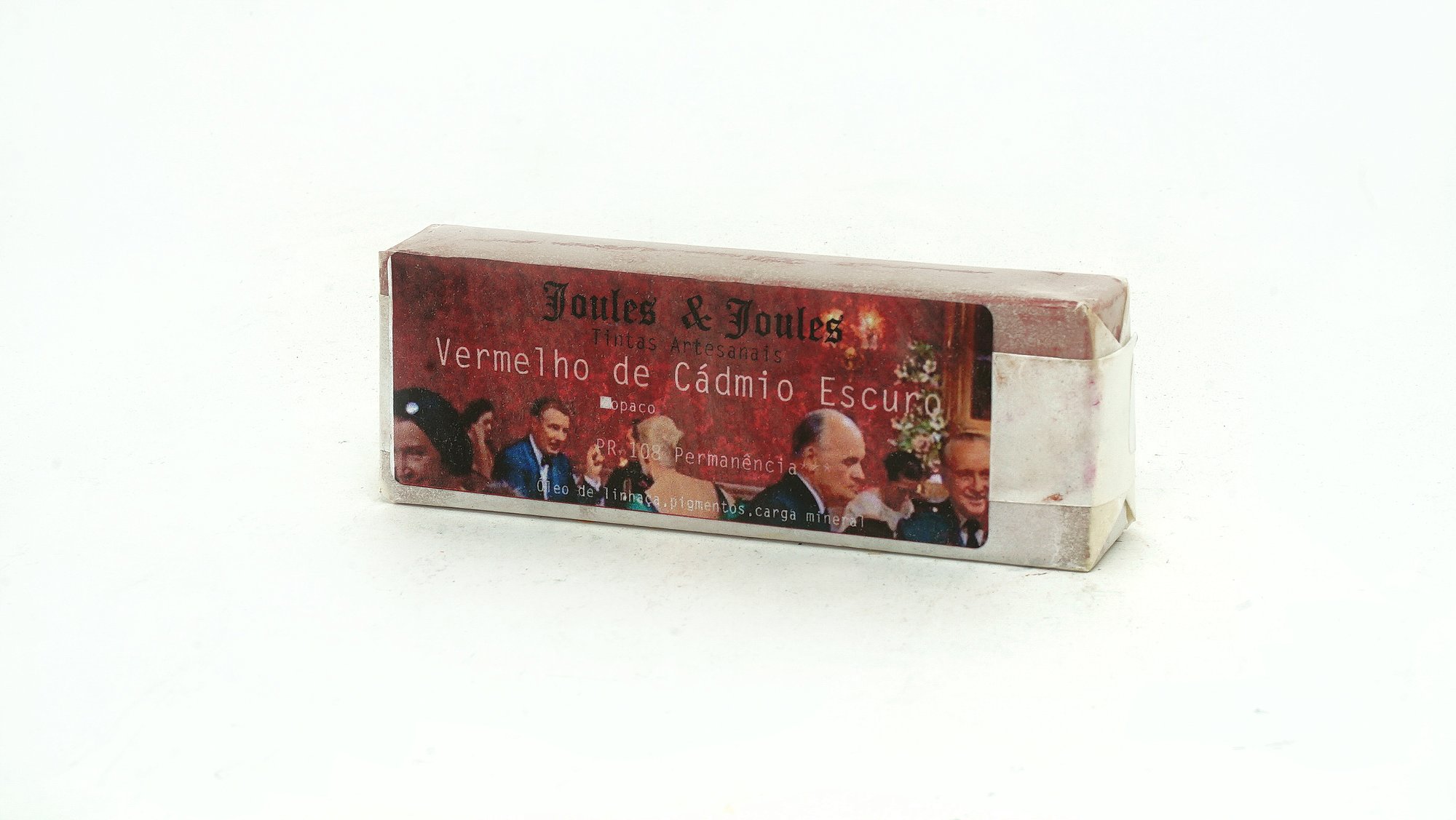 15.b. Bastão a Óleo VERMELHO DE CADMIO ESCURO - PR108 Joules & Joules