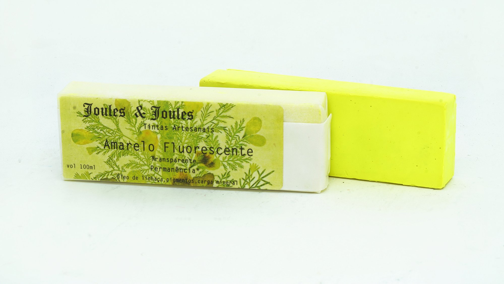 56.b. Bastão a Óleo AMARELO FLUORESCENTE Joules & Joules