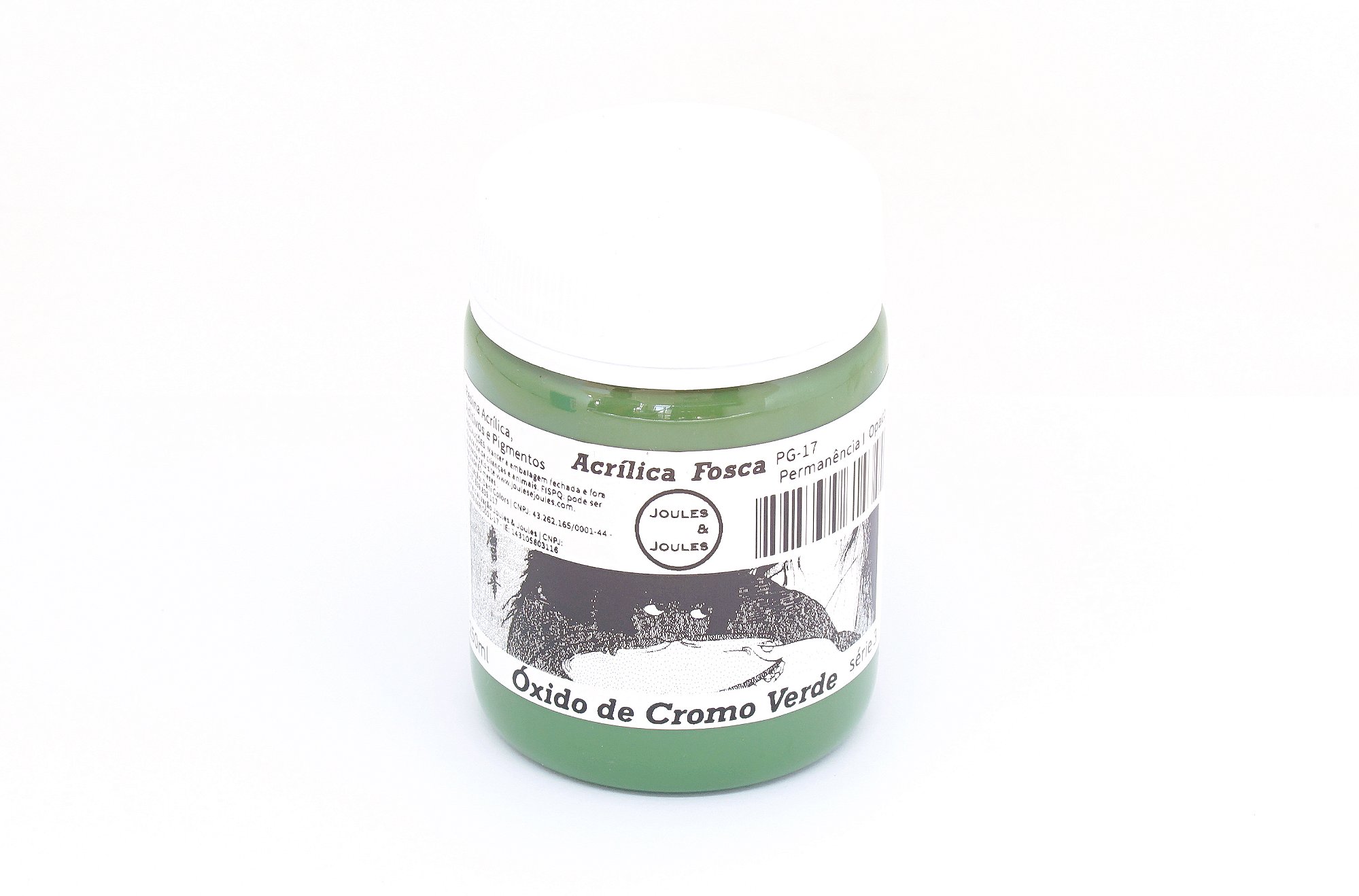 32.a. Acrílica ÓXIDO DE CROMO VERDE - PG17 Joules & Joules
