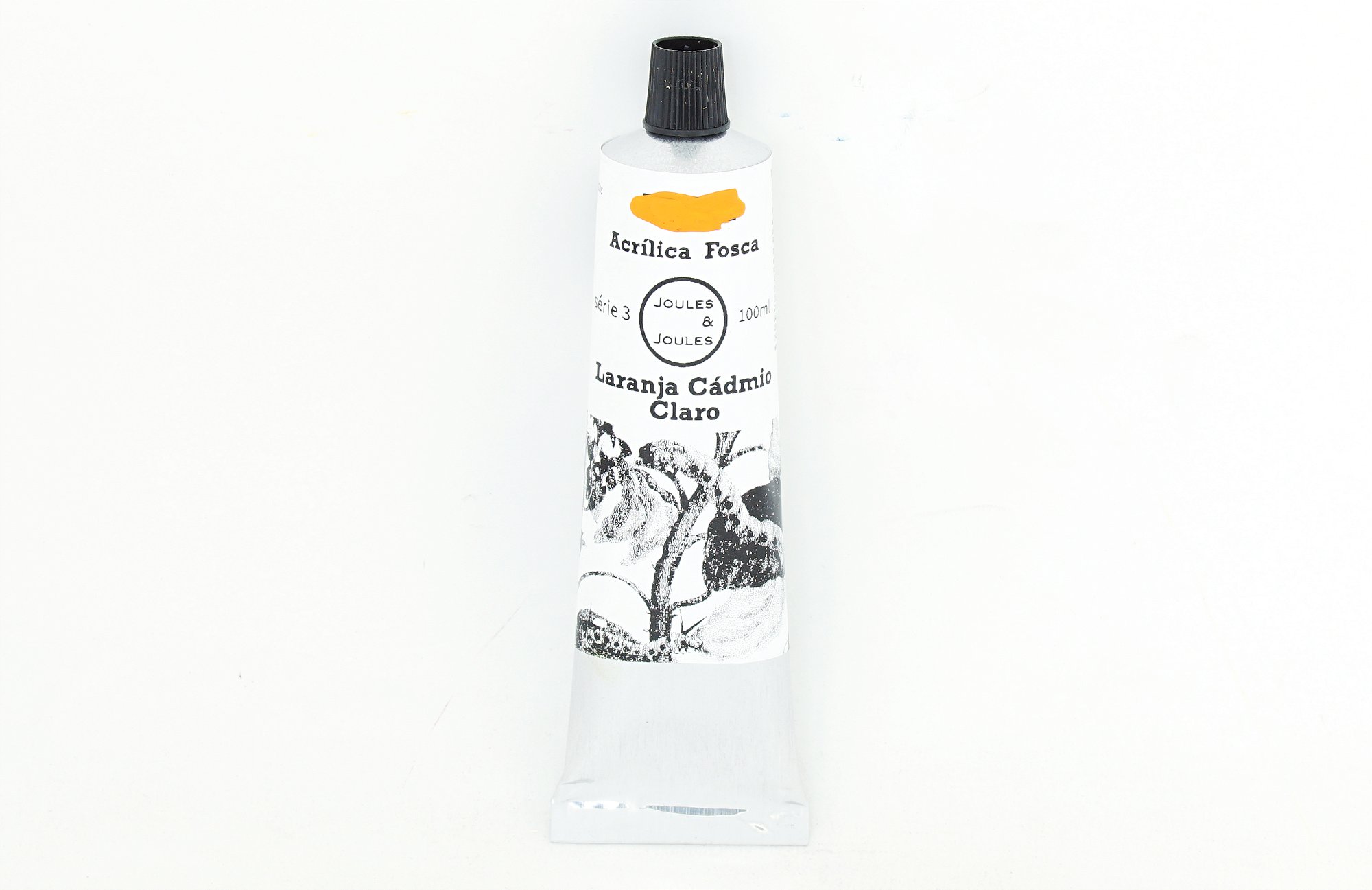 09.a. Acrílica LARANJA DE CADMIO CLARO - PO20 Joules & Joules
