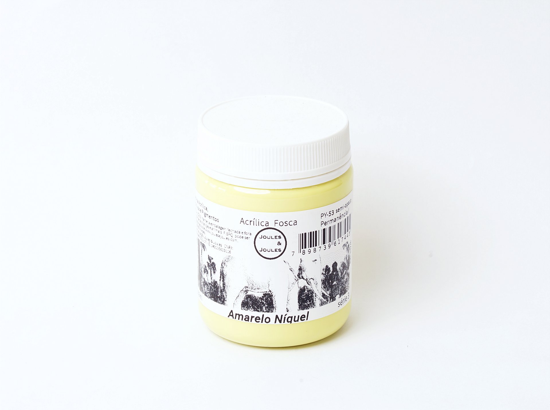 04.a. Acrílica AMARELO DE NÍQUEL - PY53 Joules & Joules