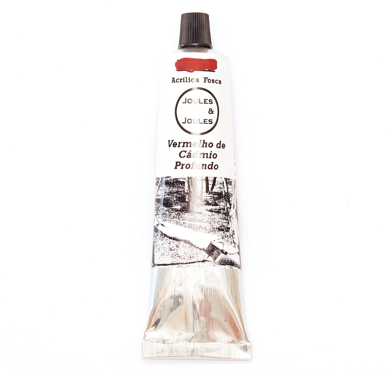 14.a. Acrílica VERMELHO DE CADMIO PROFUNDO Joules & Joules